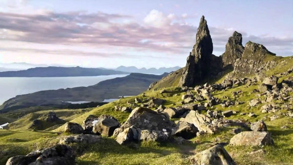 Scotland có những vách đá ấn tượng
