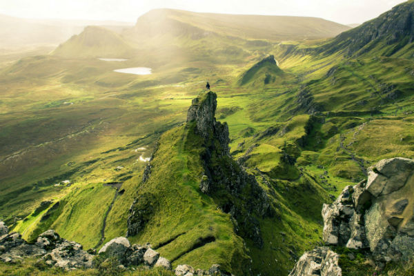 Scotland có nhiều ngọn núi hùng vĩ