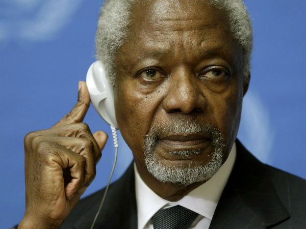 Kofi  Annan - Tổng thư kí thứ 7 của Liên Hợp Quốc, lấy bằng thạc sĩ khoa học tại MIT