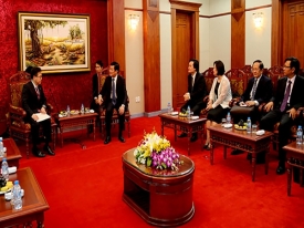 Thủ tướng Trương Tấn Sang chỉ đạo xây dựng Cao đẳng nghề Việt Hàn